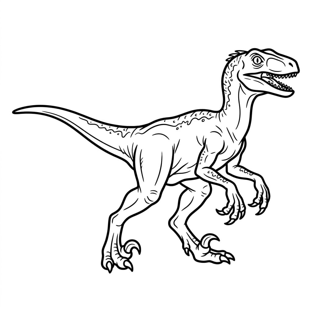 Fürge Velociraptor