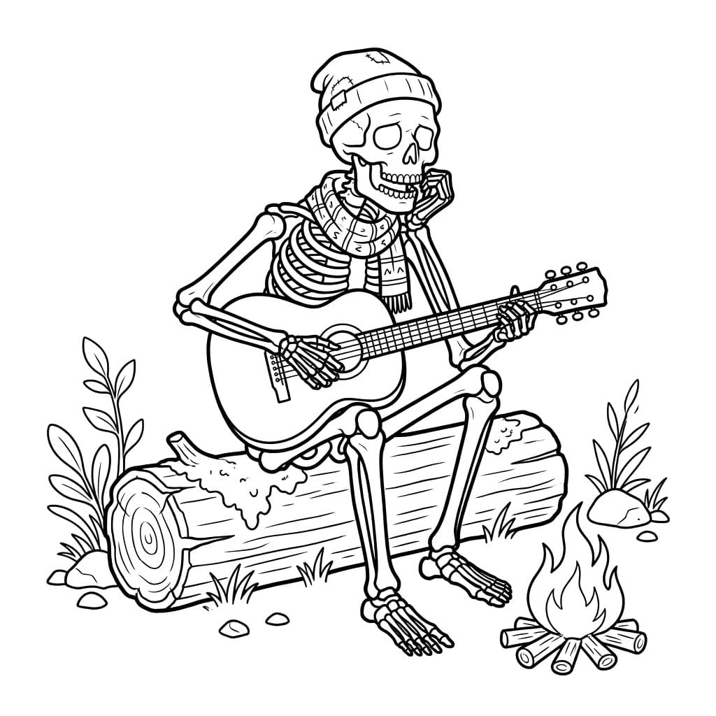 Gitározó Csontváz