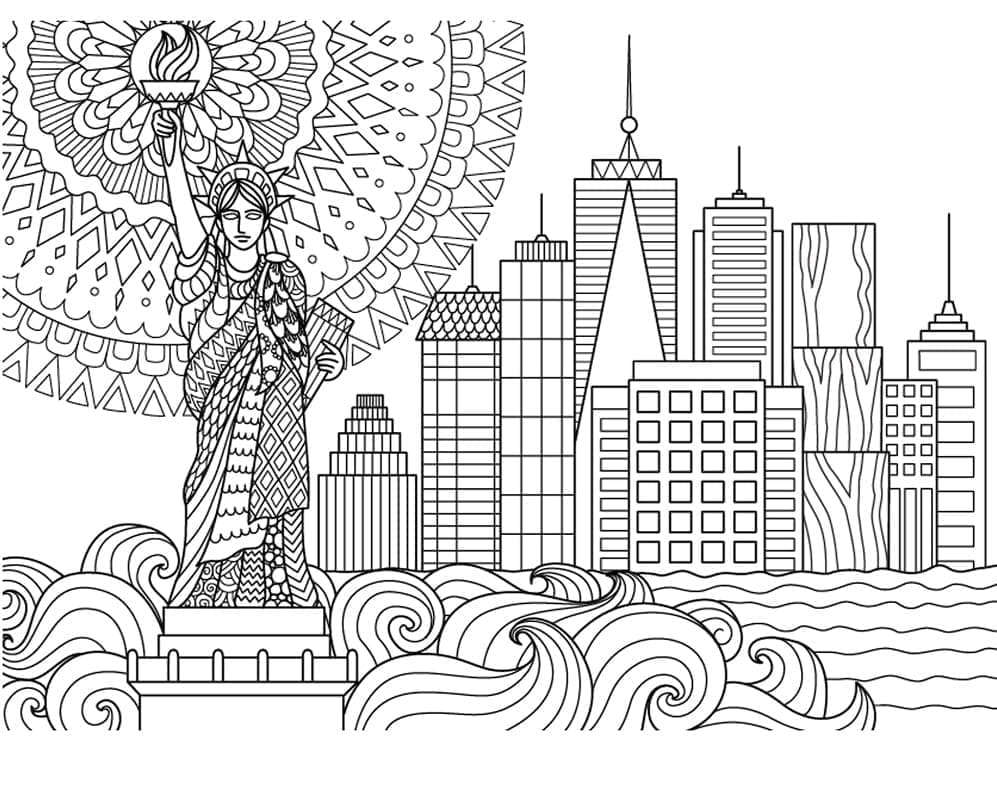 Ingyenesen nyomtatható New York Város