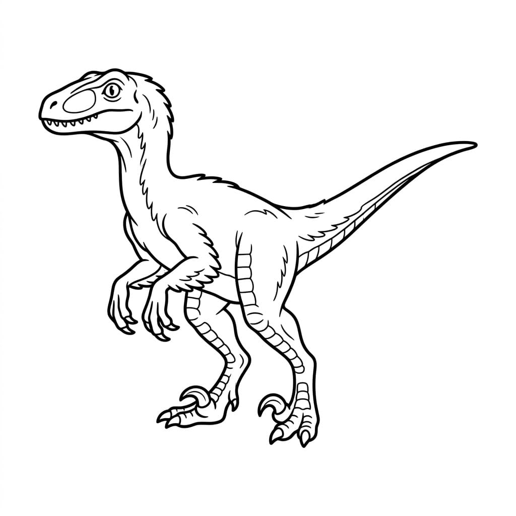 Karcsú Velociraptor