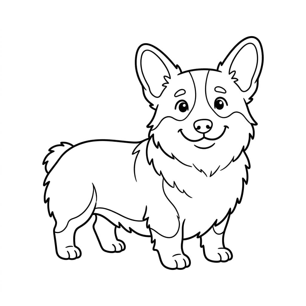 Kíváncsi Corgi