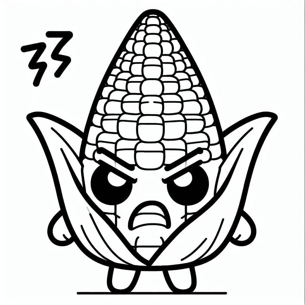 Kukorica nagyon dühös