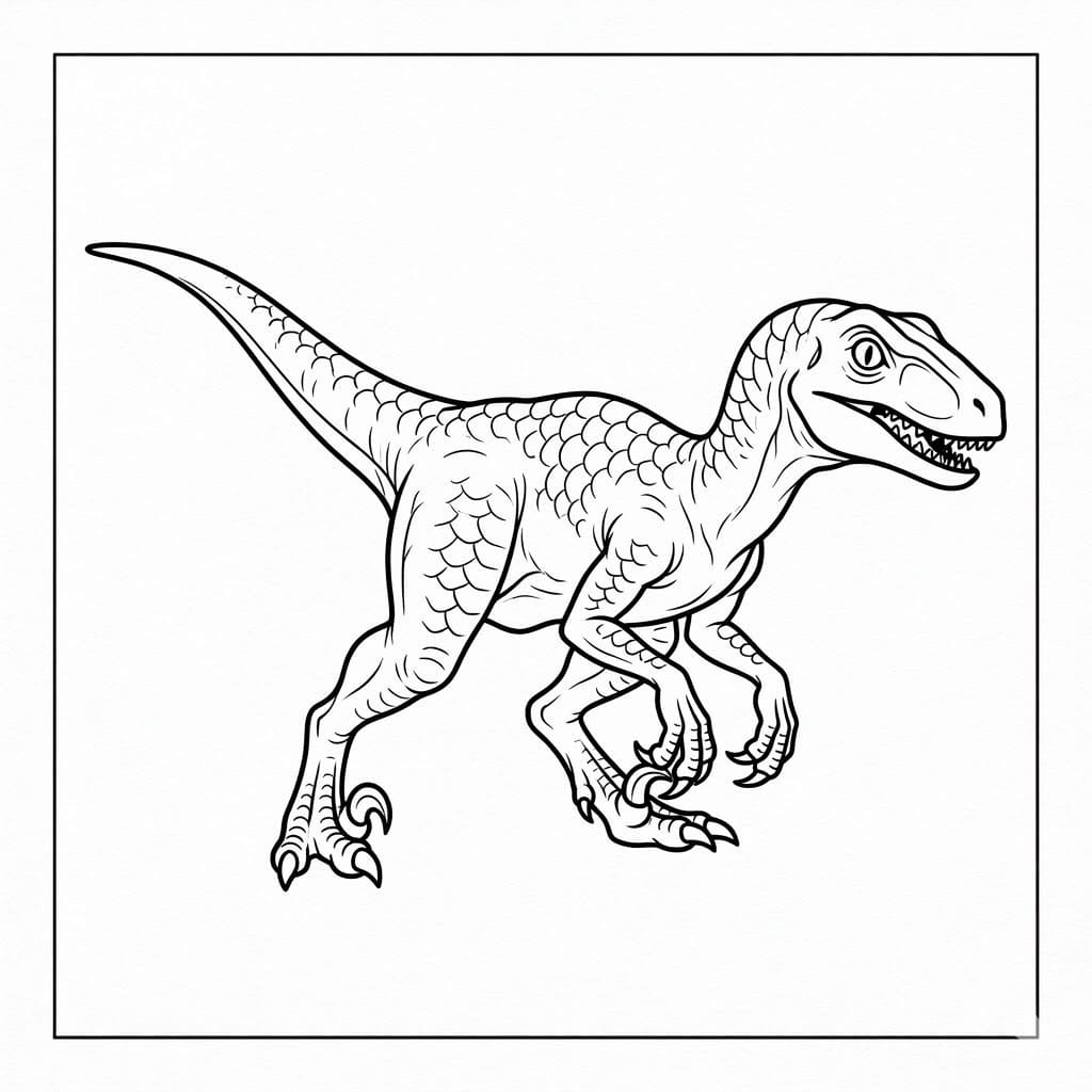 Lopakodó Velociraptor
