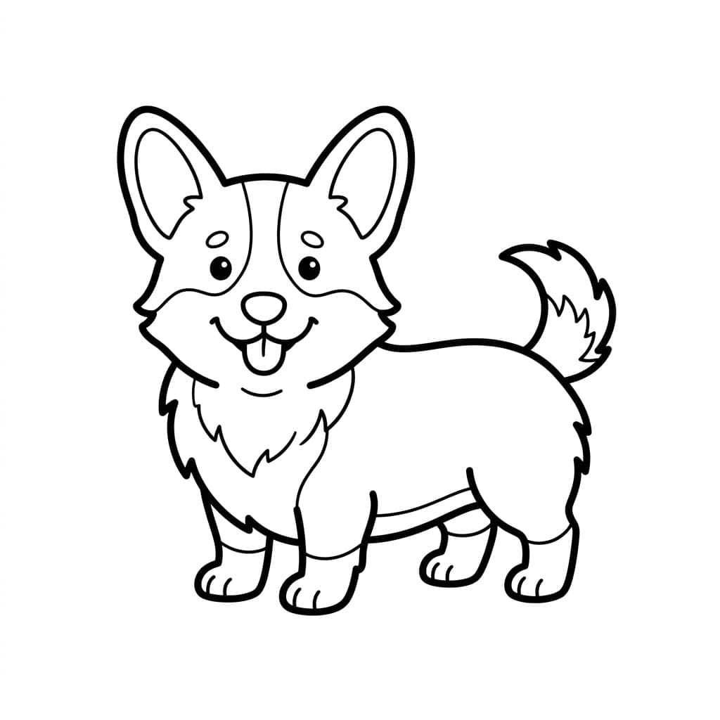Mosolygó Corgi