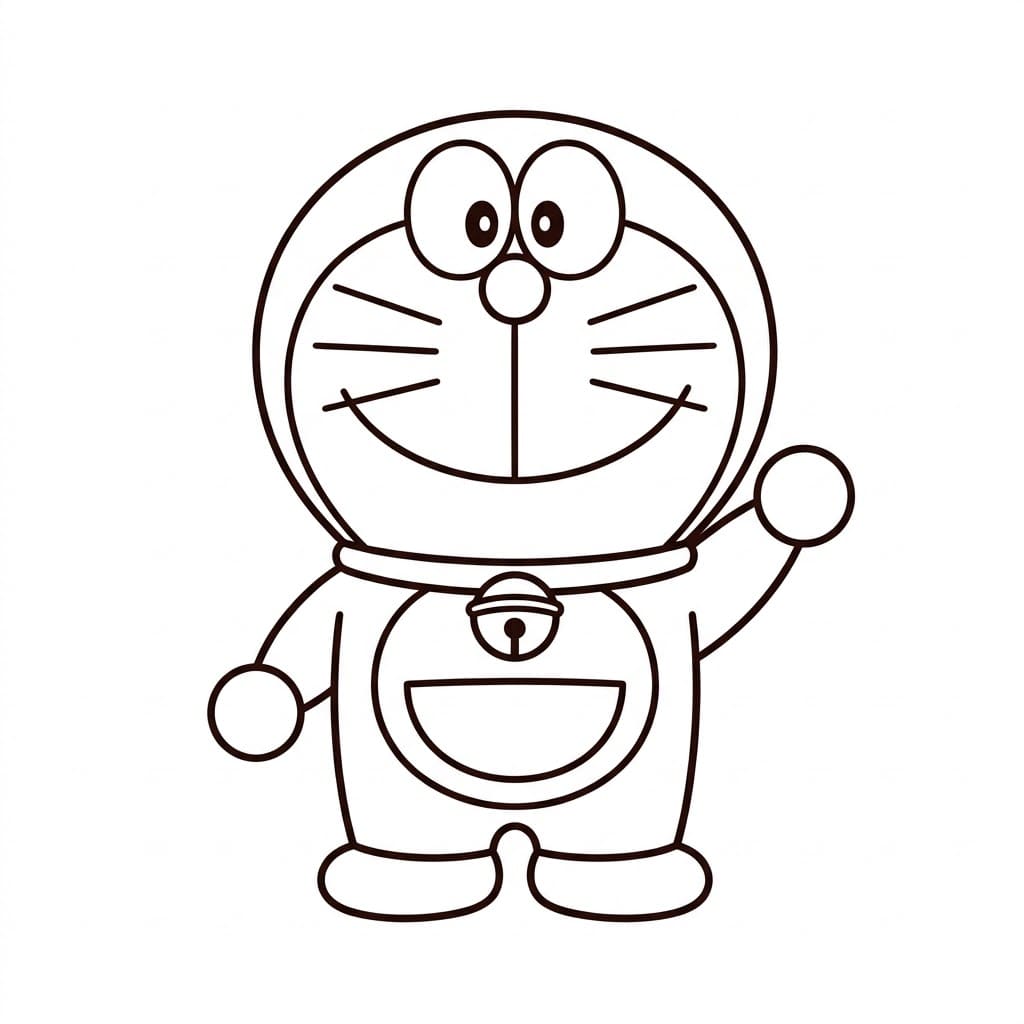 Mosolygó Doraemon