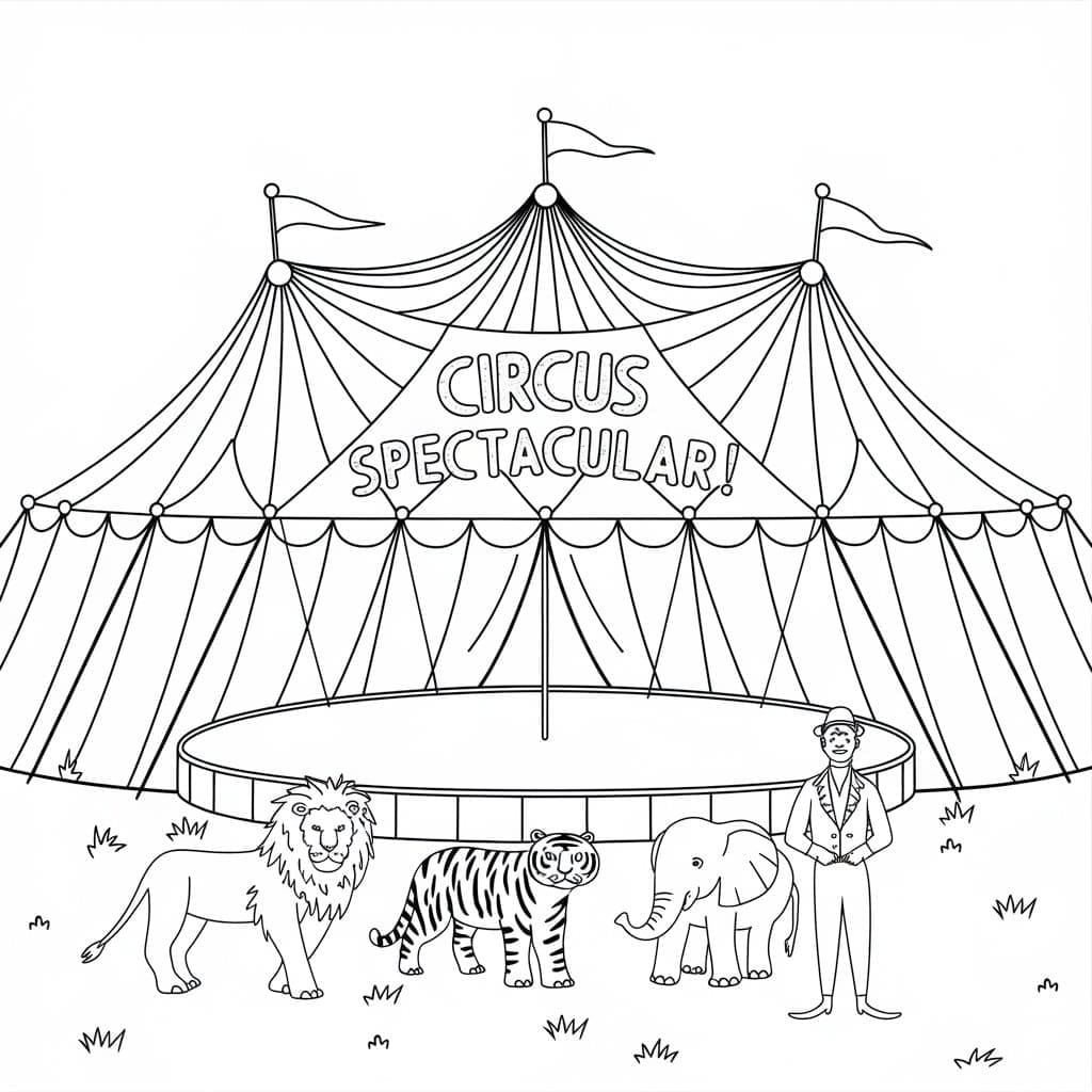 Nyomtatható cirkusz