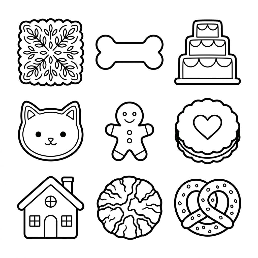 Süti minták gyűjteménye