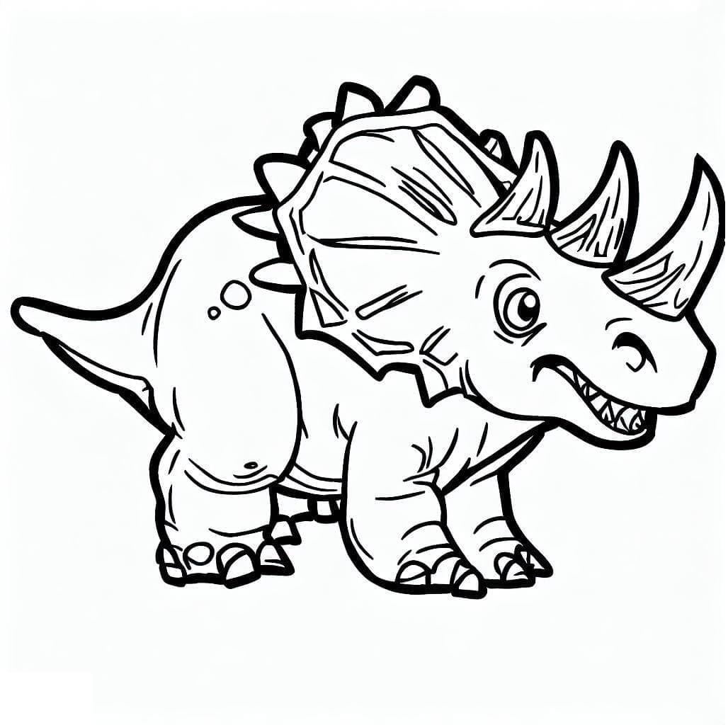 Triceratops kis