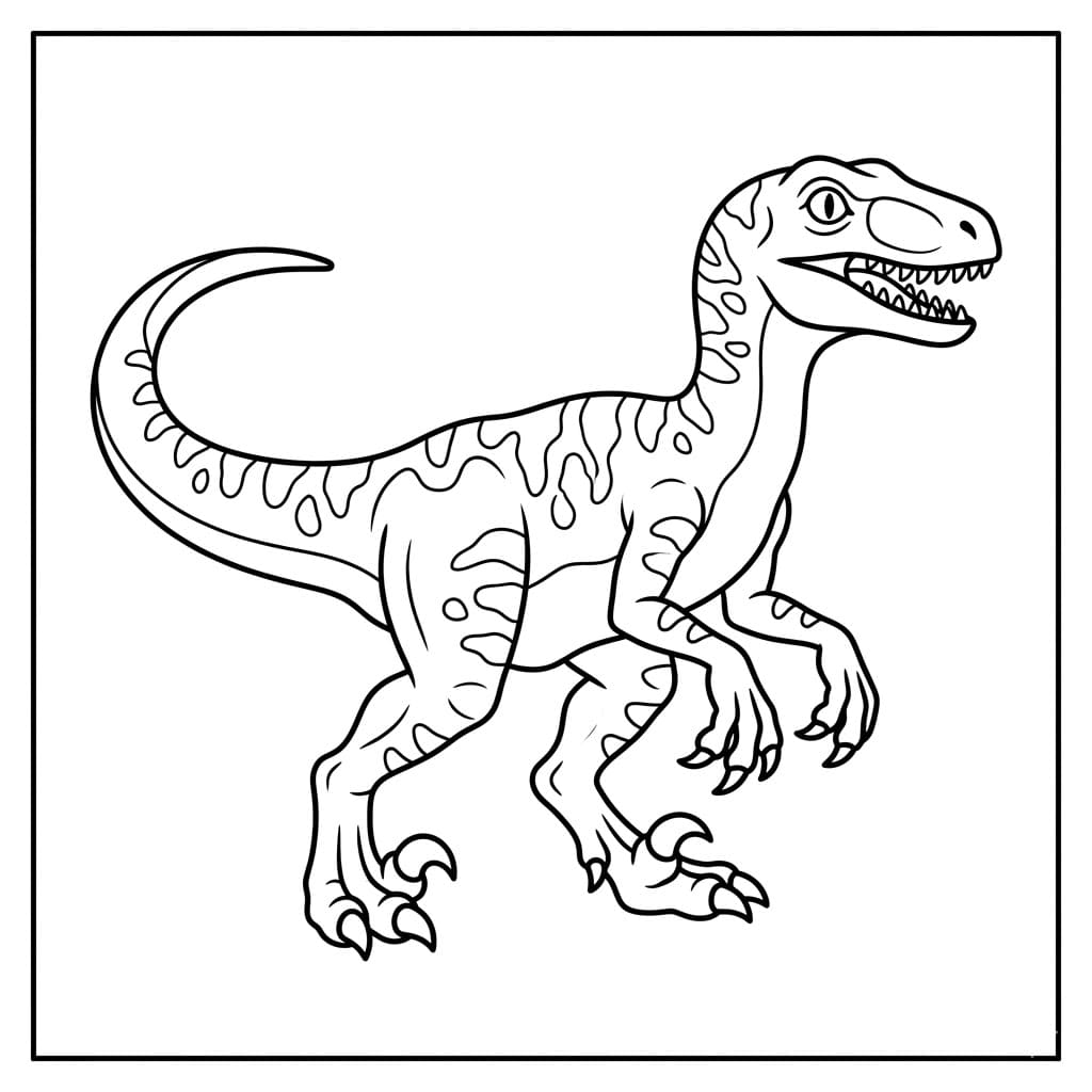 Ugró Velociraptor