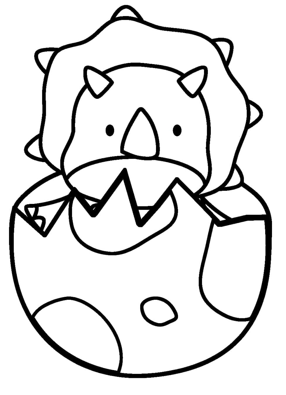 Újszülött Triceratops