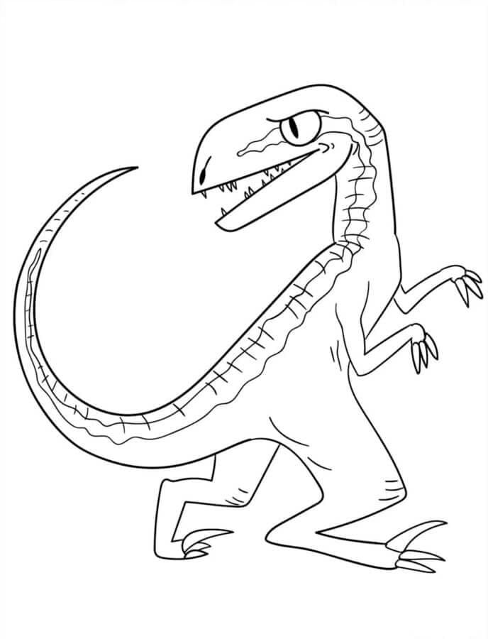 Velociraptor Ingyenes Rajzolás