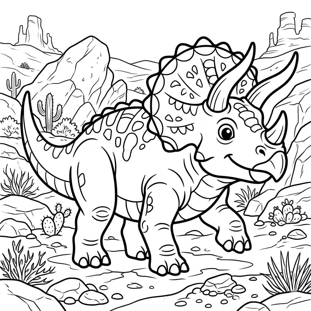 Vidám Triceratops