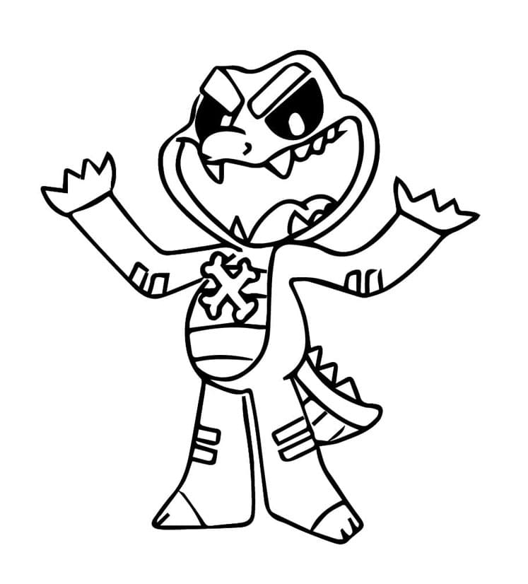 Allister Gator a Nightmare Crittersben