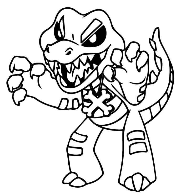 Allister Gator a Nightmare Crittersből