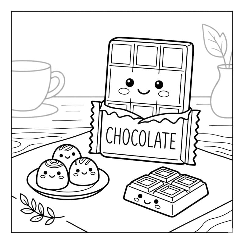 Aranyos Csokoládé Karakter