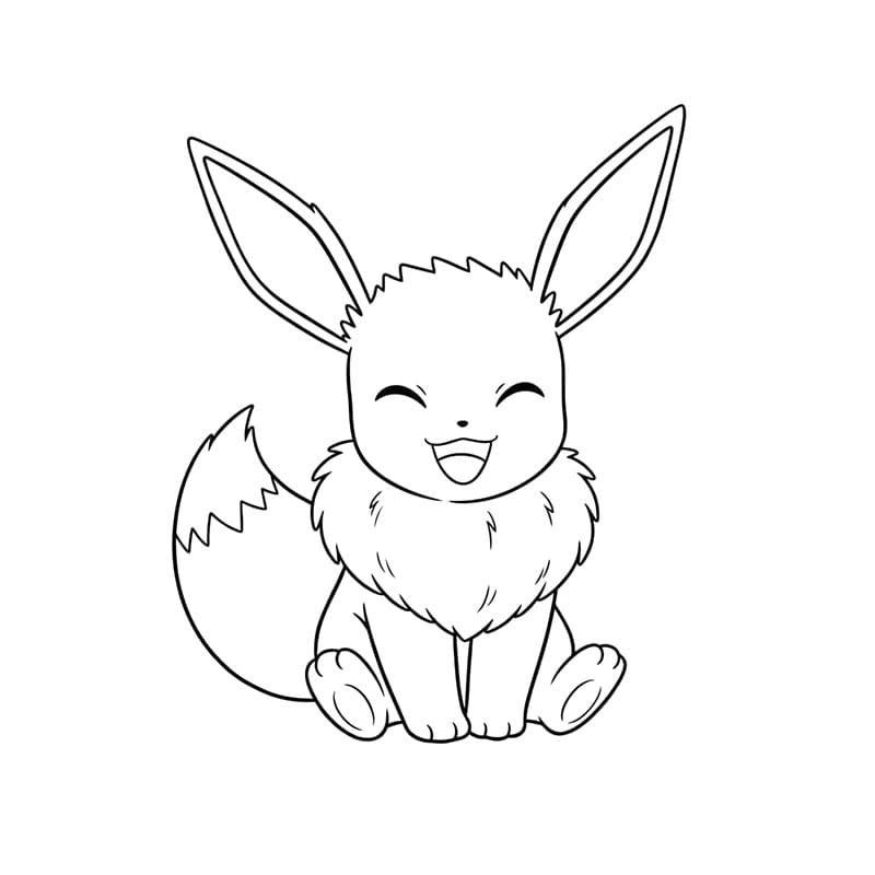 Boldog Eevee-t