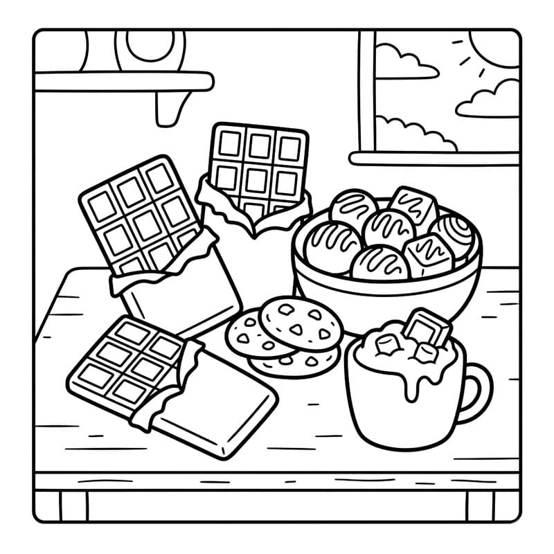 Csokoládé és Sütemények