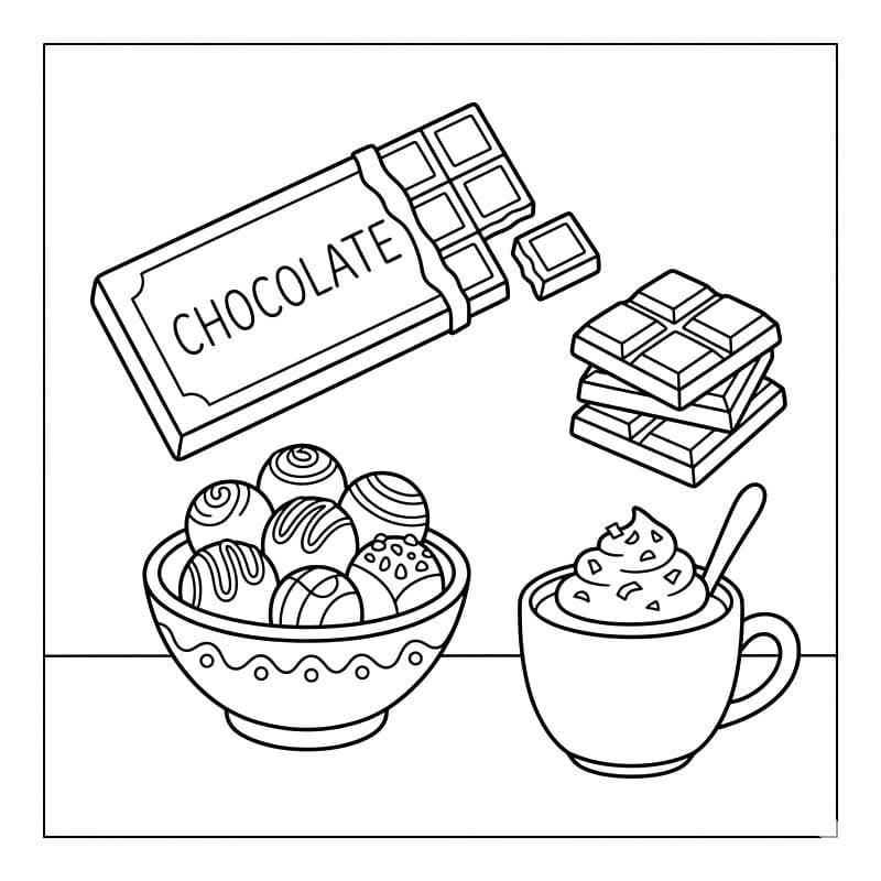 Csokoládé Tábla és Desszert