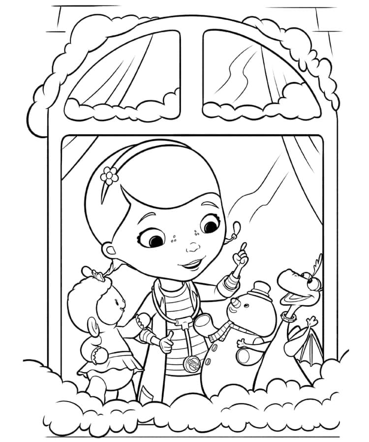 Dr. Plüssi barátaival