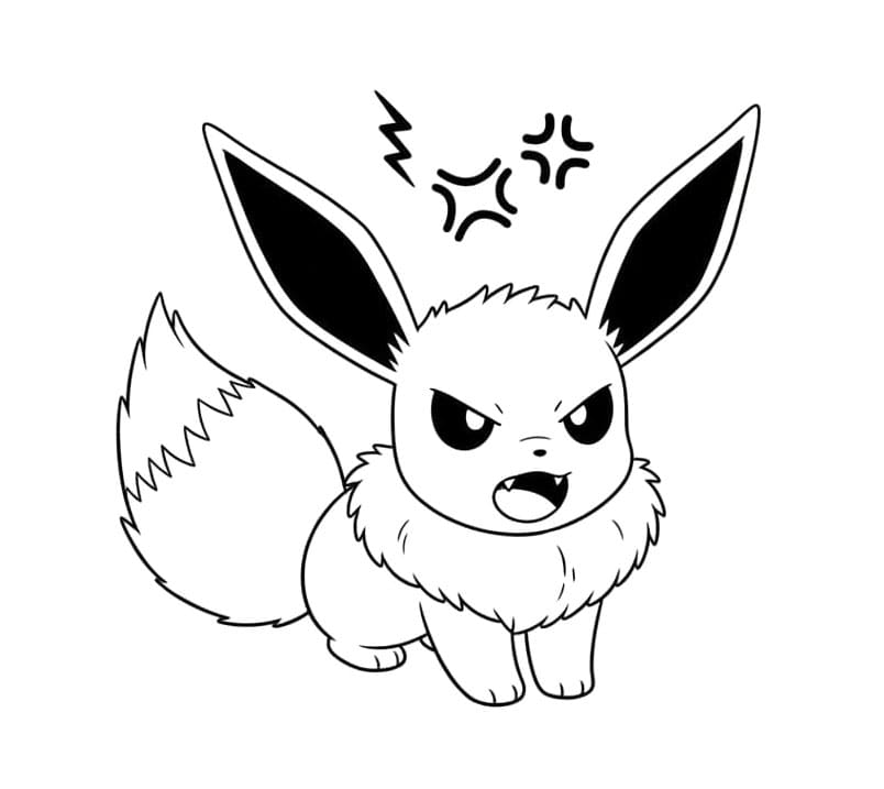 Dühös Eevee