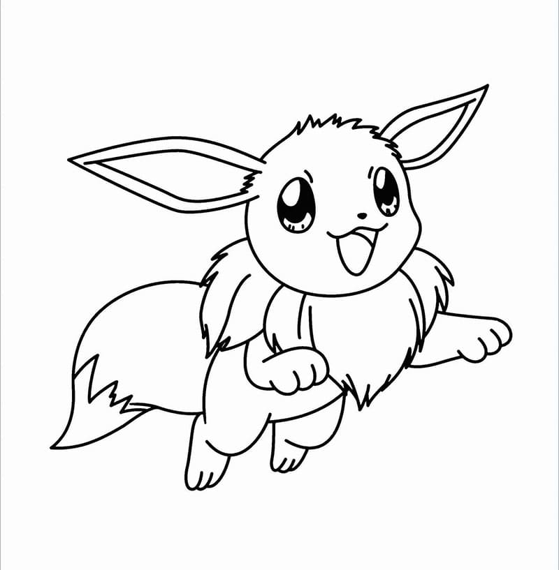 Eevee boldog