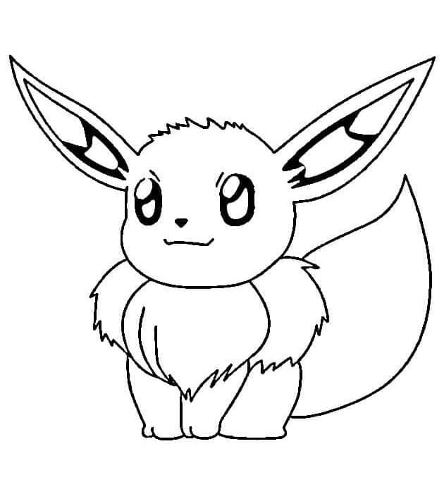 Eevee ingyenes rajza