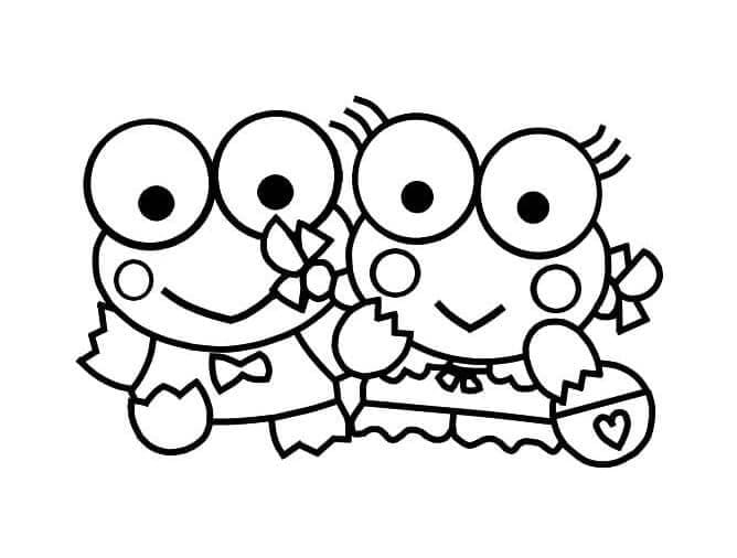 Egy pár nagyszemű béka