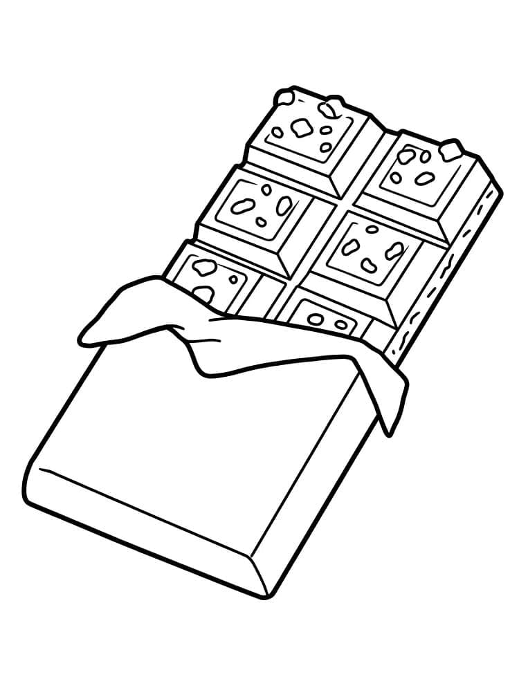 Egyszerű csokoládé tábla