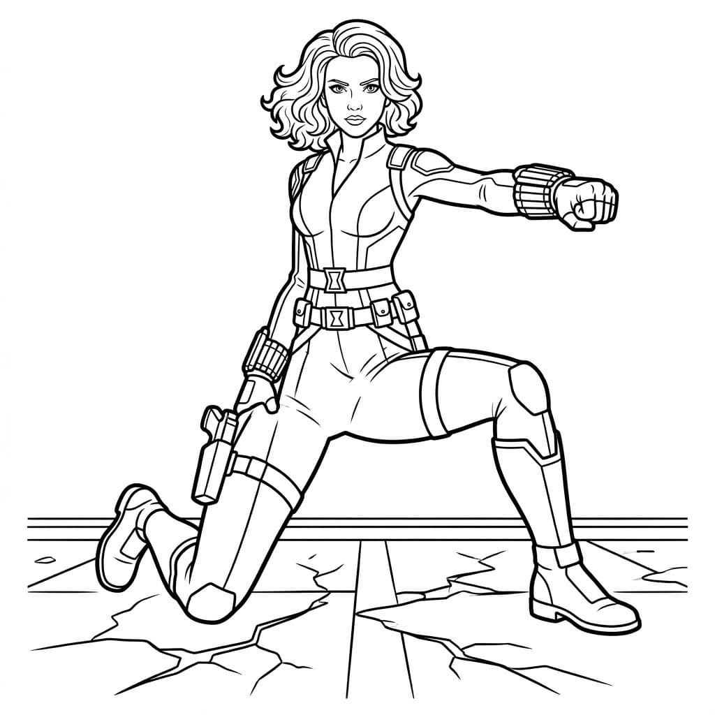 Fekete Özvegy a földre csap