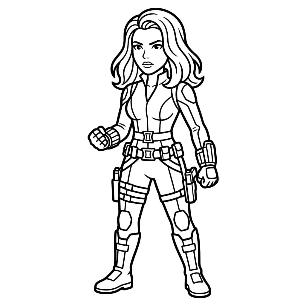 Fekete Özvegy, a harcos