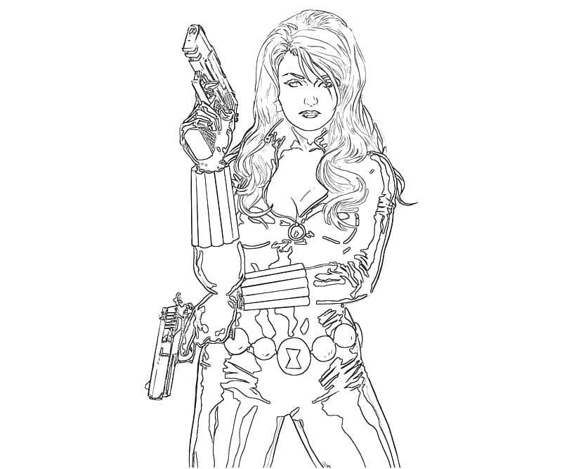 Fekete Özvegy festmény