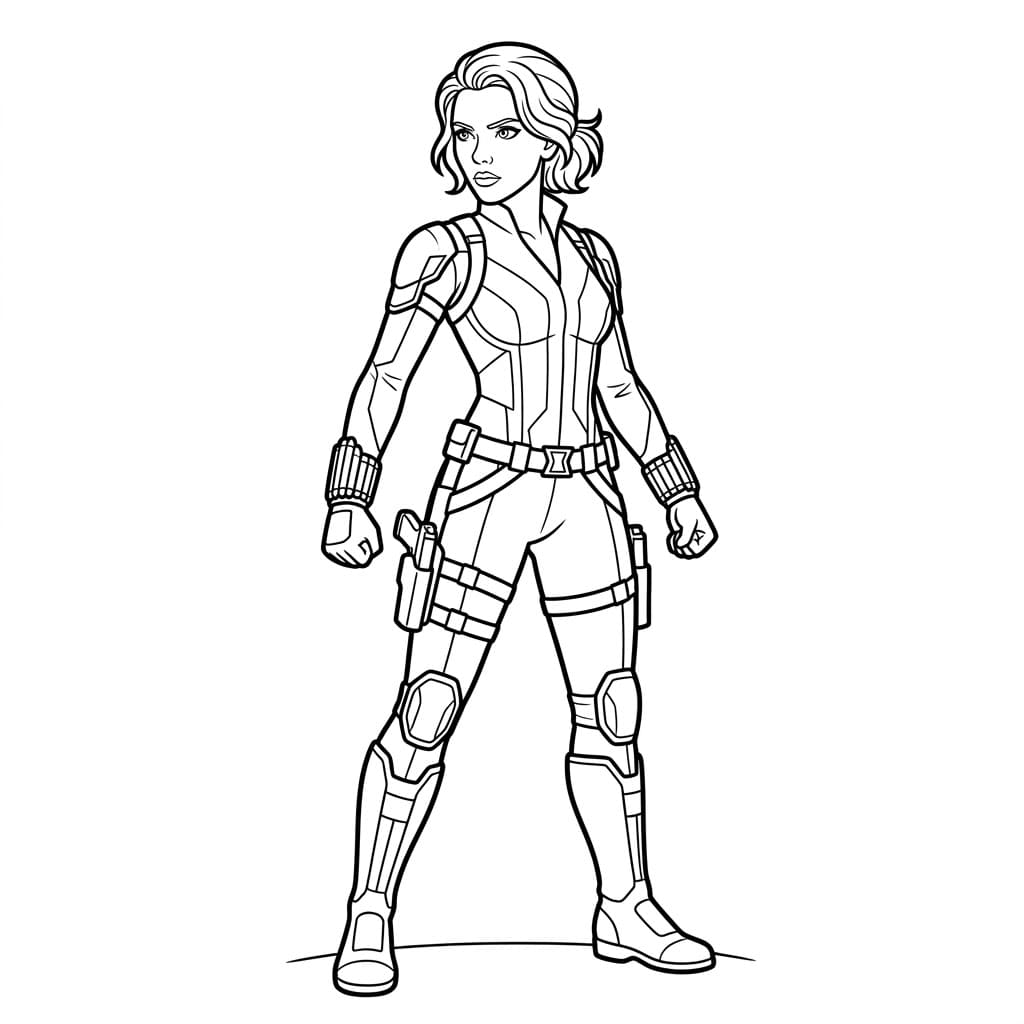 Fekete Özvegy színezők