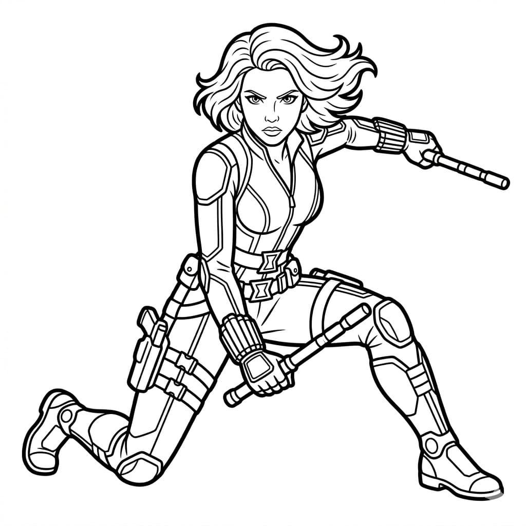 Fekete Özvegy nyomtatható ingyenes