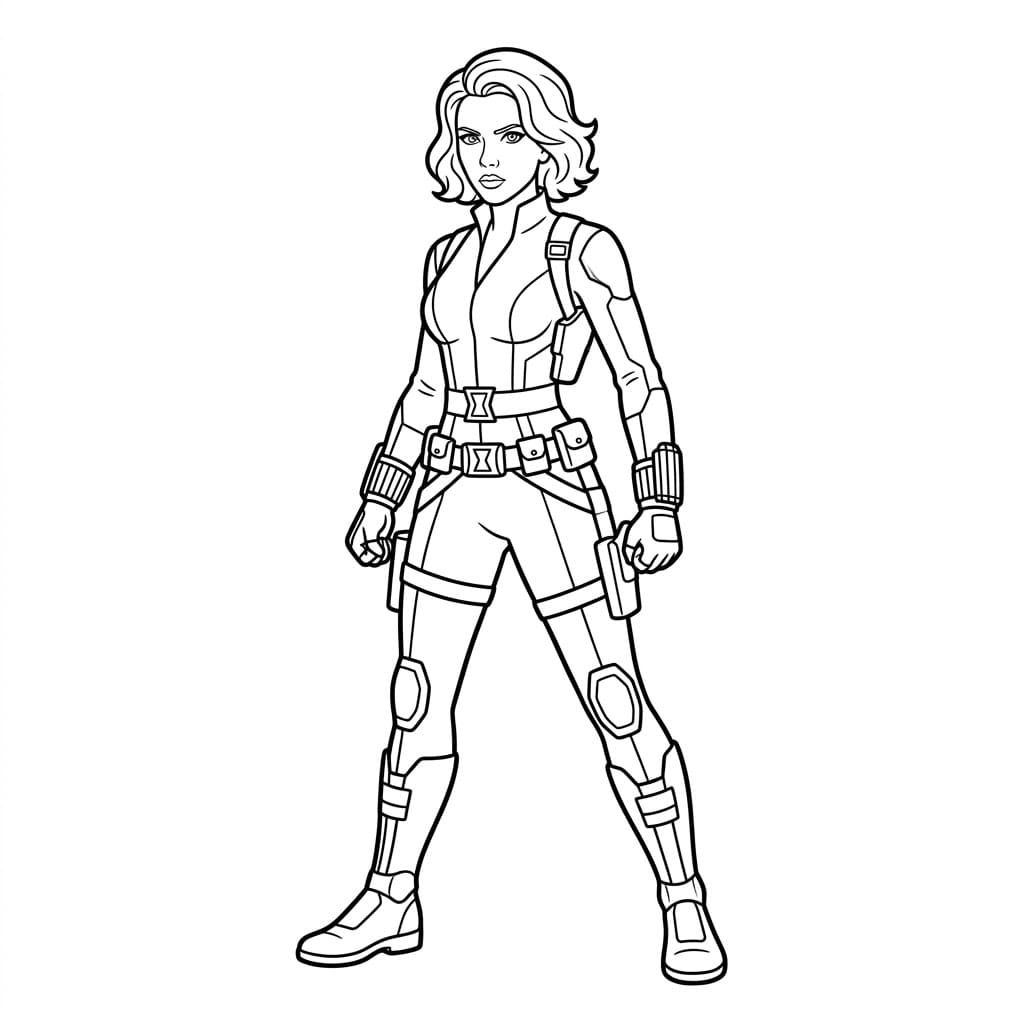 Fekete Özvegy nyomtatható