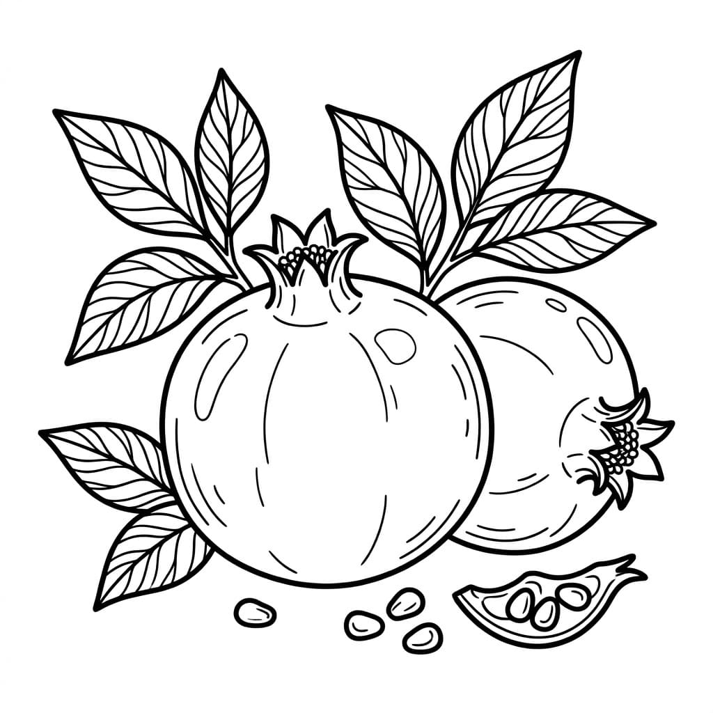 Gránátalma Kompozíció