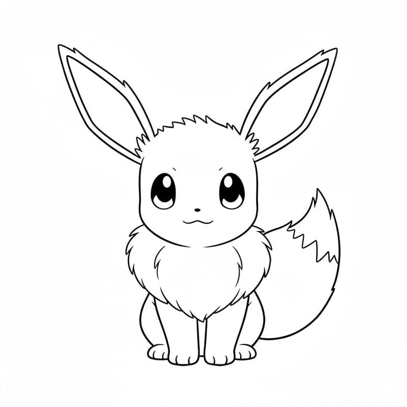 Gyönyörű Eevee gratis