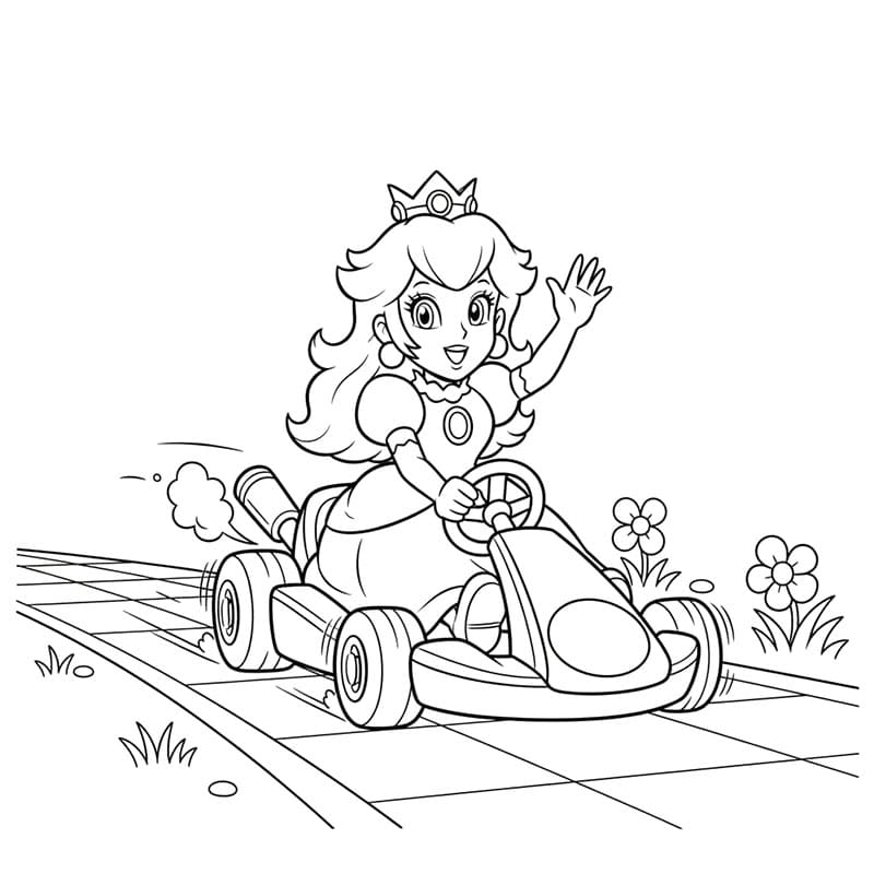 Hercegnő Mario Kart