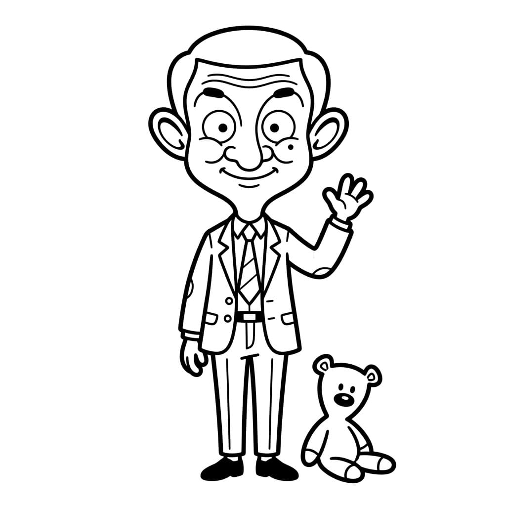 Integető Mr Bean