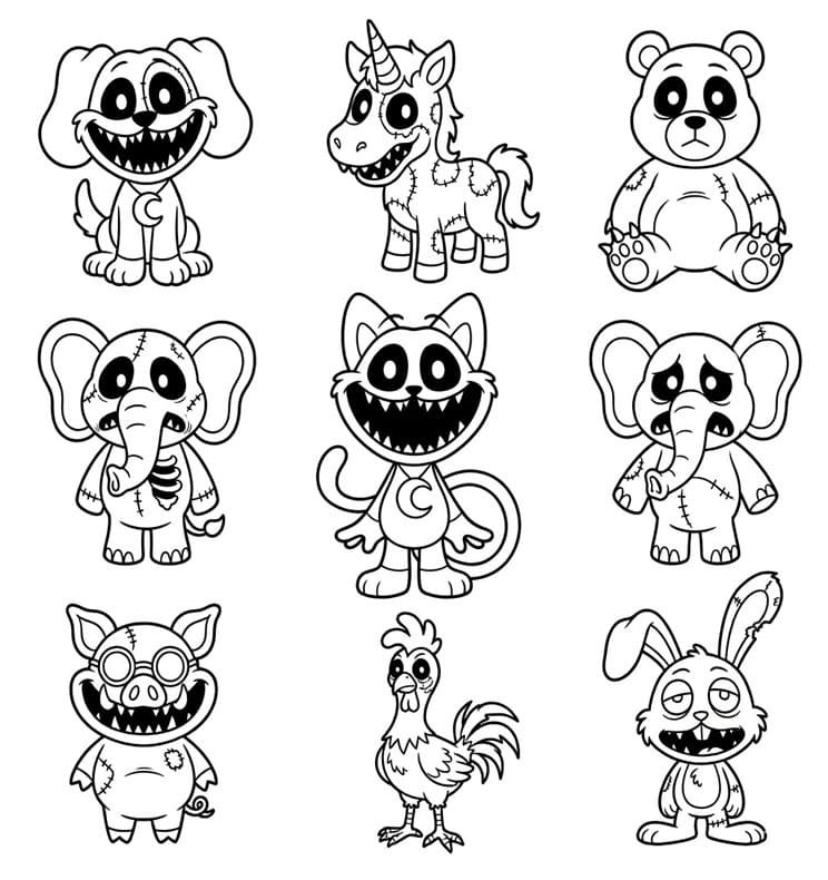 Karakter Nightmare Critters