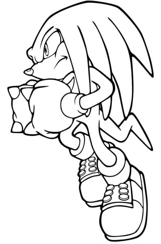 Knuckles harcra kész