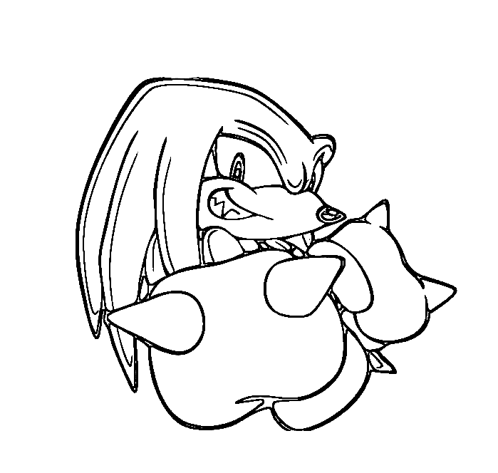 Knuckles megoldása az ütések