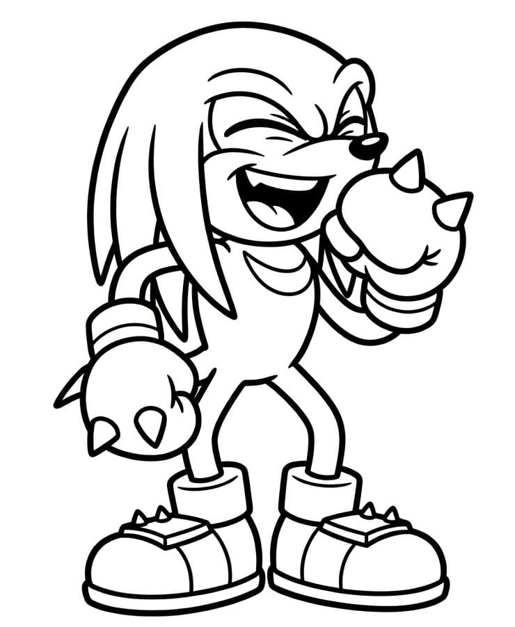 Knuckles nevet