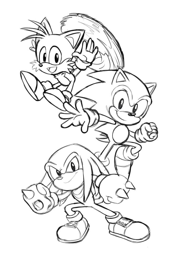 Knuckles, Sonic és Tails ingyen