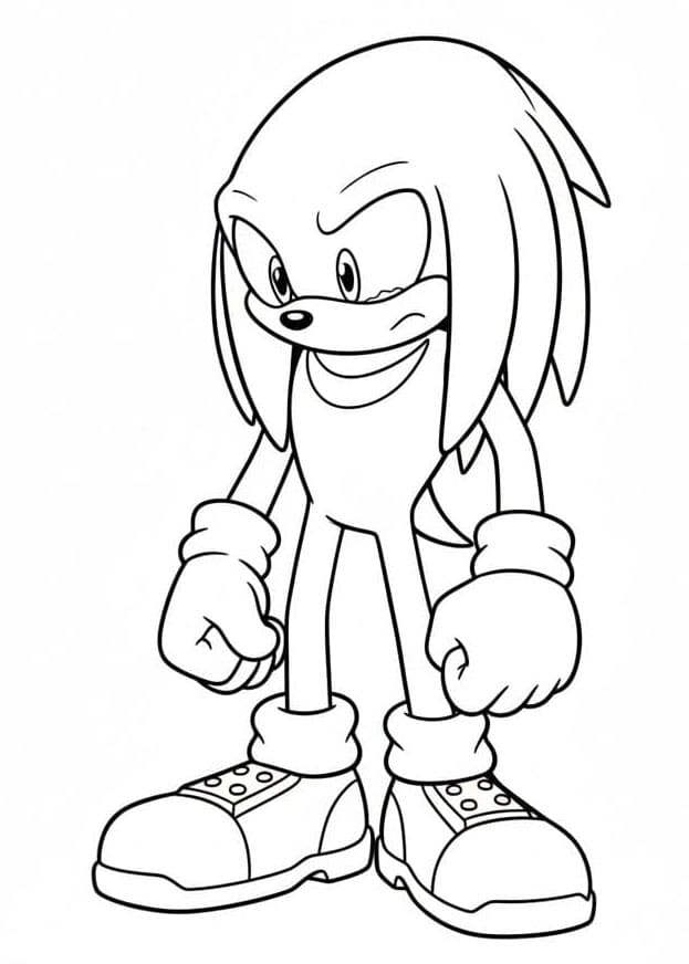 Knuckles szomorú