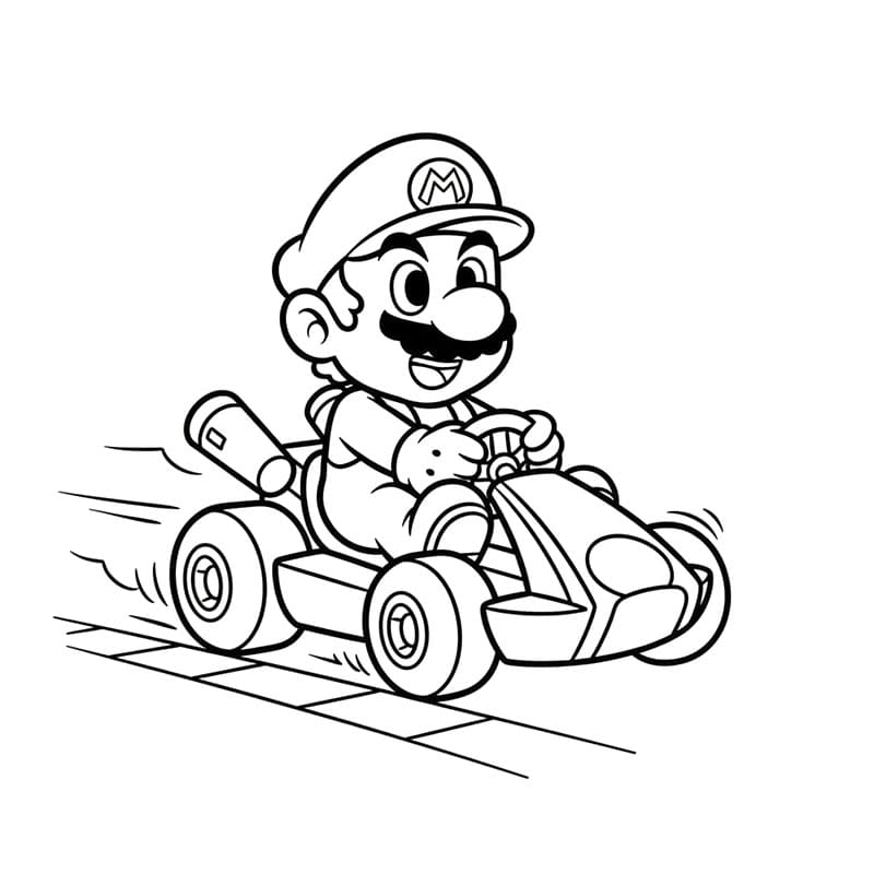 Mario Kart futás