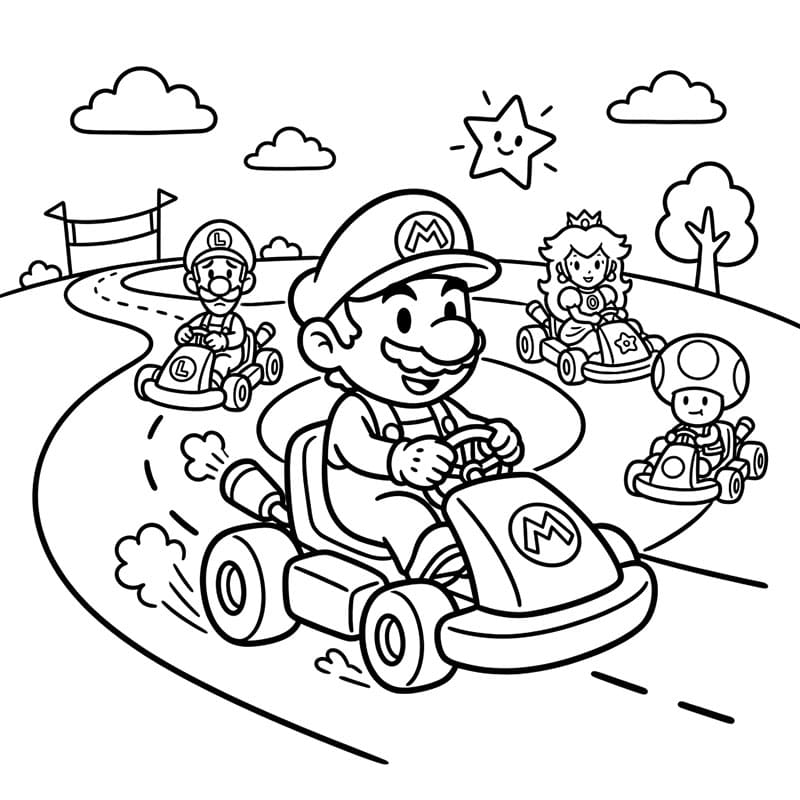 Mario Kart vicces