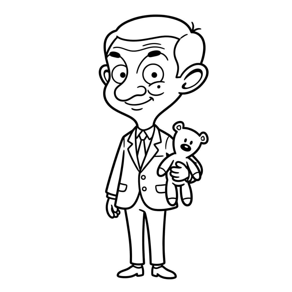 Mosolygós Mr Bean