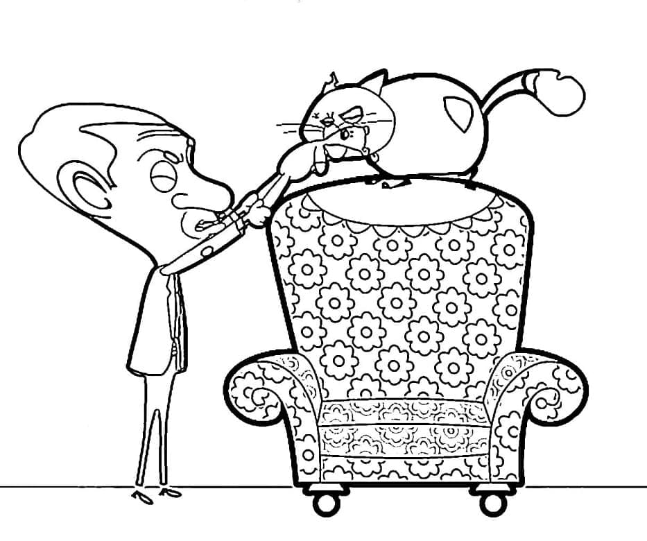 Mr. Bean és a Macskakaparó