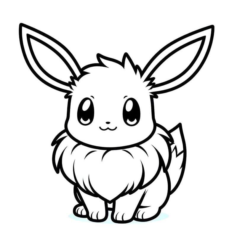 Nyomtatható Eevee