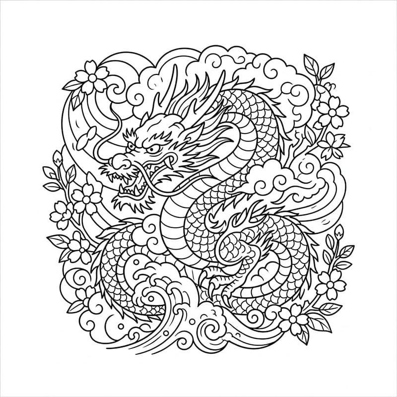 Sárkány tetoválás menő